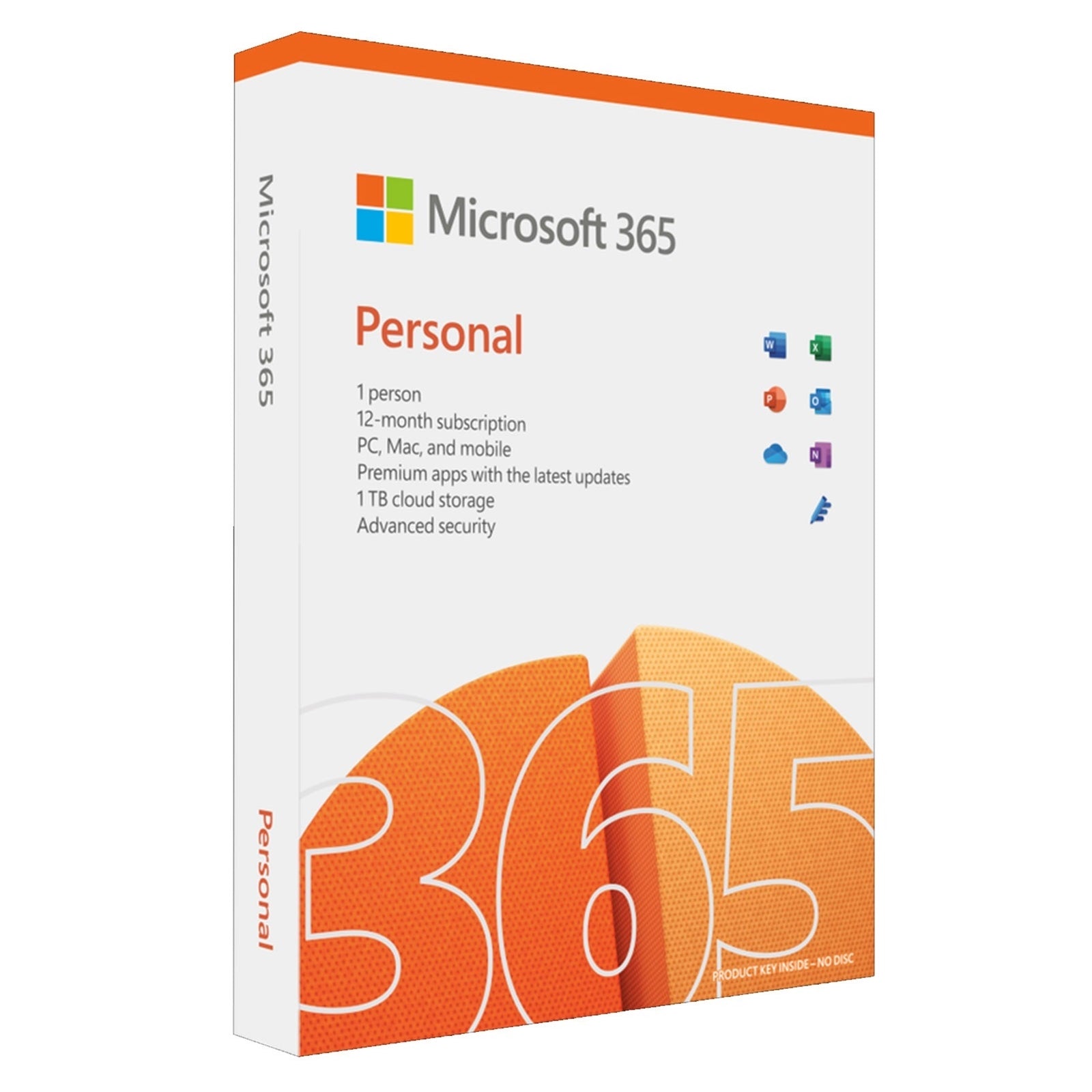 Microsoft Office 365 Personal 1 Year 1 User - Retail Boxed FY25H2 Microsoft Office 365 Personal 1 Year 1 User - Retail Boxed FY25H2